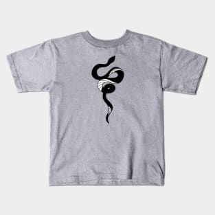 Danger Noodle Snake in Black and White for Tattoo Kids T-Shirt